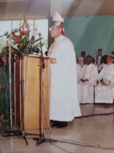 Archbishop Emeritus Edgerton Clarke, the first Bishop of the Diocese of Montego Bay